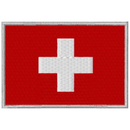 Schweiz Flagge Patch Aufnäher