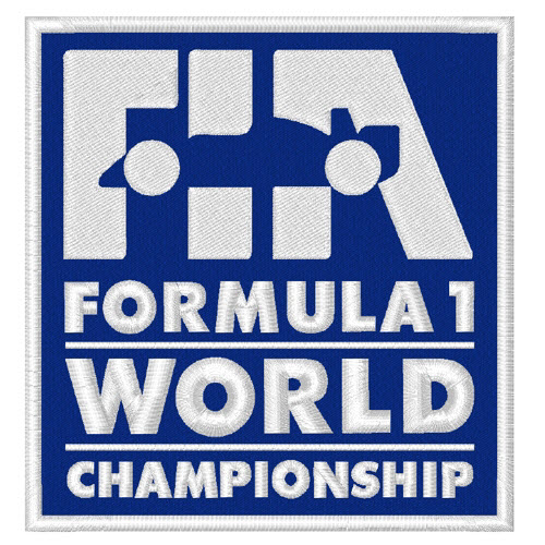 FIA F1 Aufnäher Patch