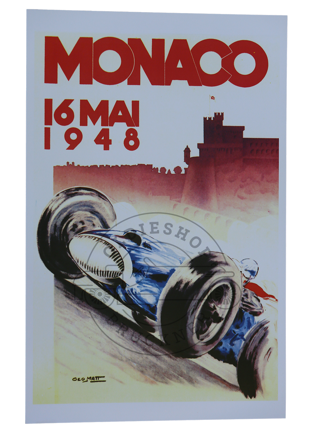 Poster Monaco Grand Prix 1948