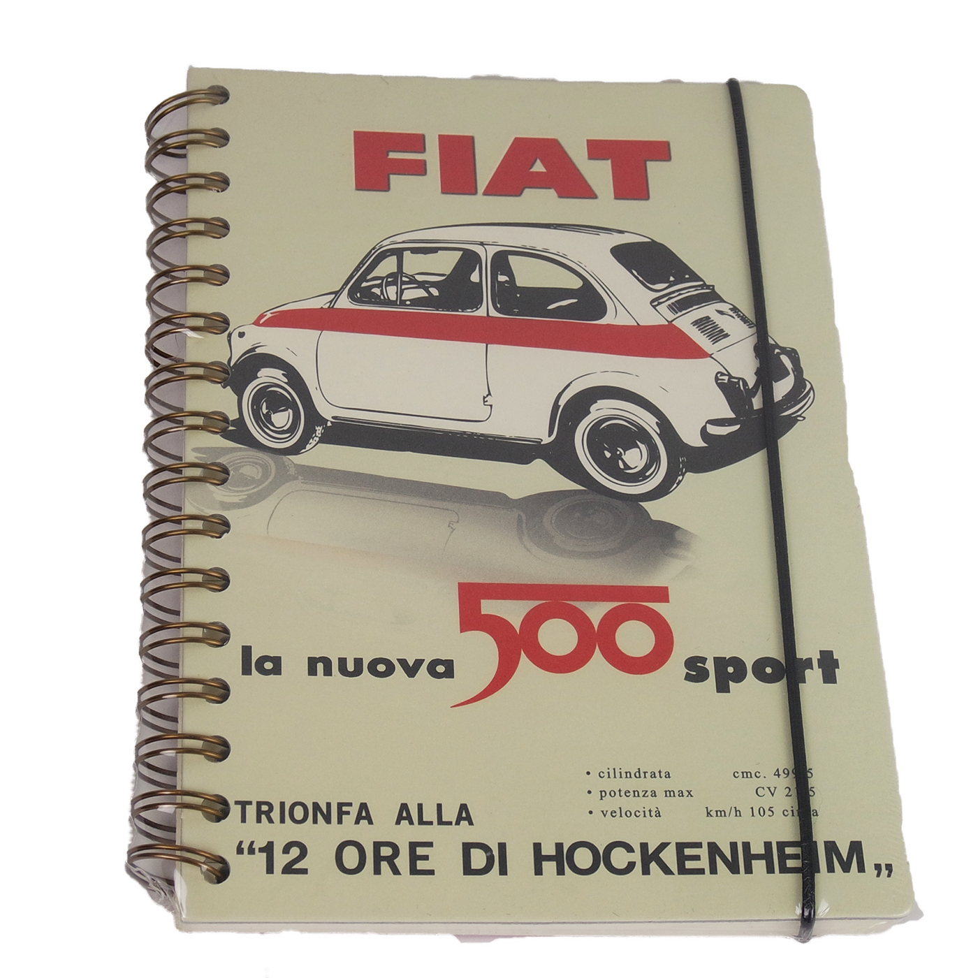 Notizbuch Fiat 500 sport