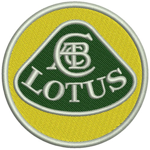 Lotus Aufnäher