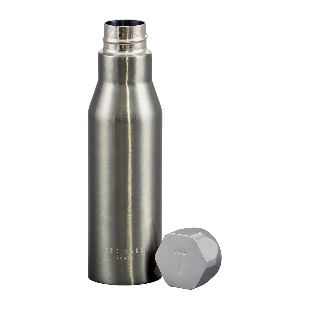 TED BAKER Wasser-Isolierflasche - 425ml  Gunmetal