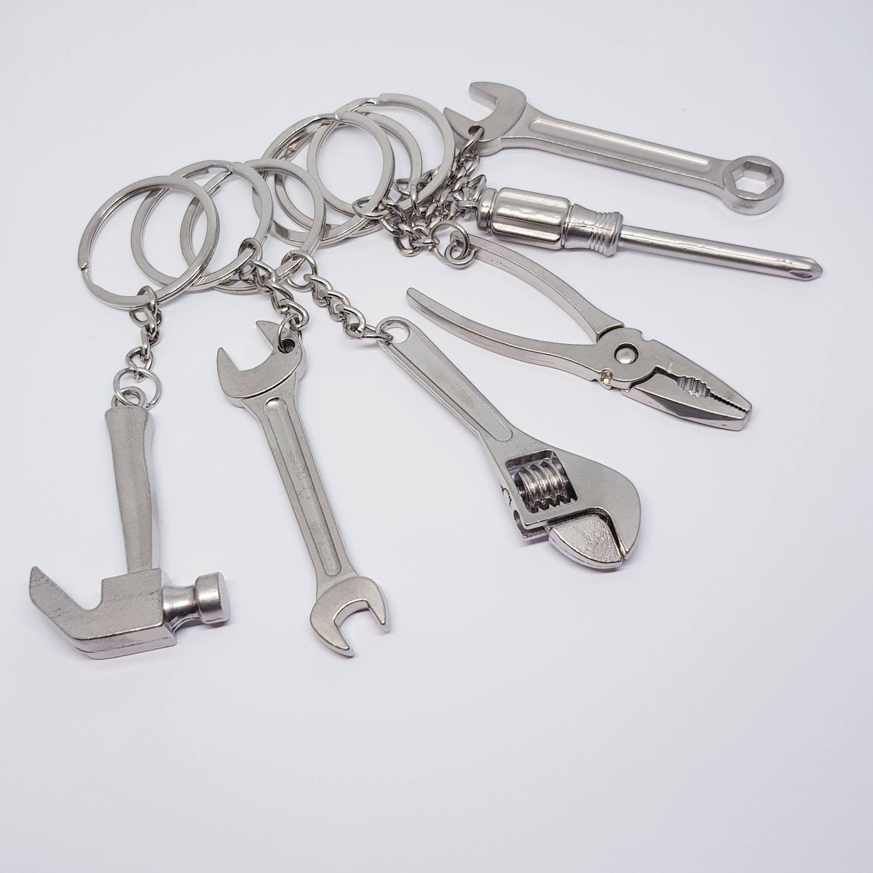 Schraubendreher Schlüsselanhänger aus Metall