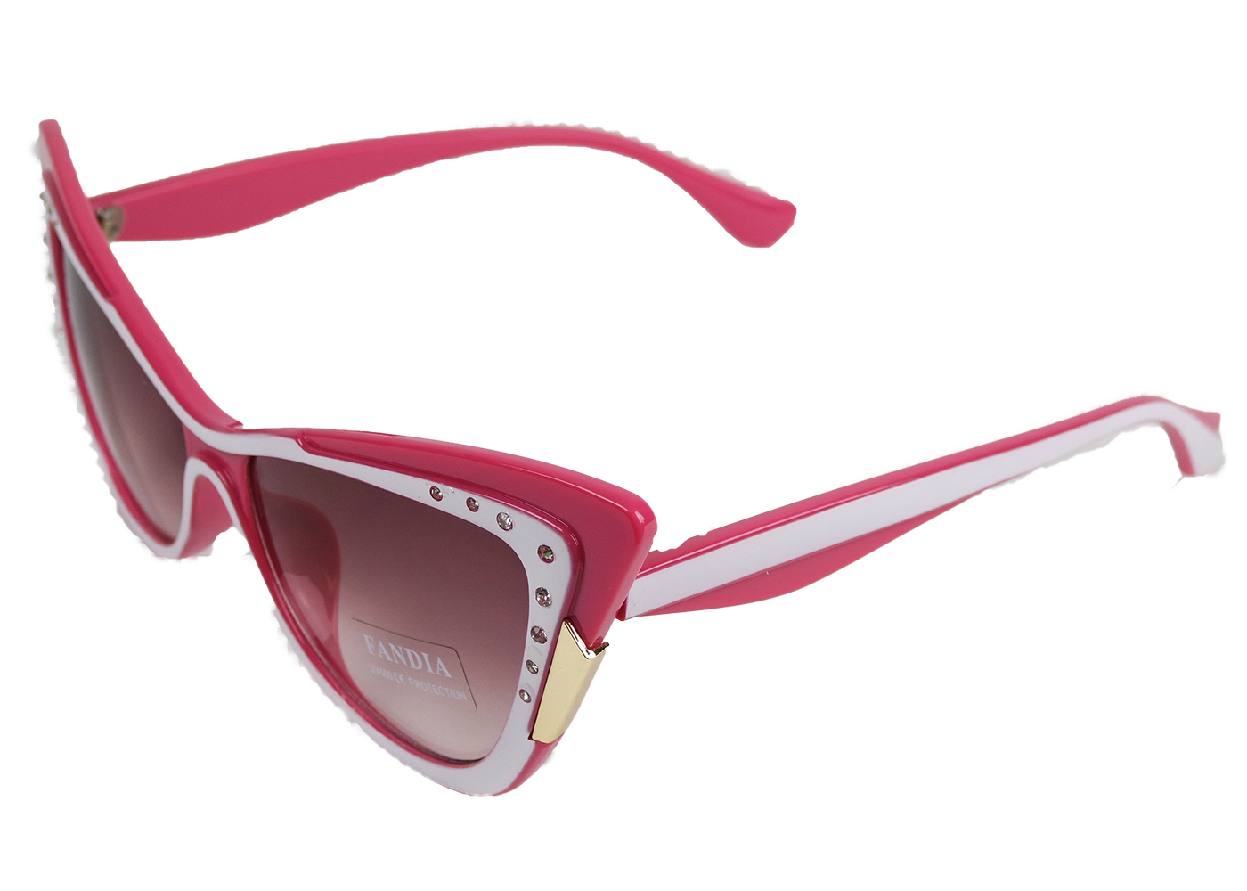 Sonnenbrille im Cadilack Retro Style rosa