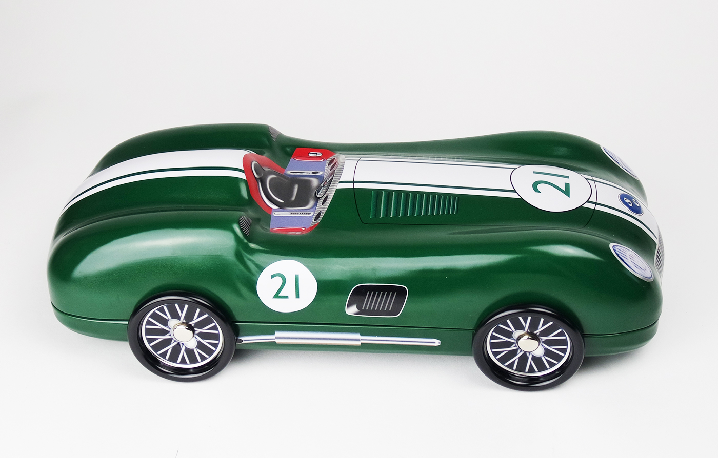 Blechauto Roadster Green No 21