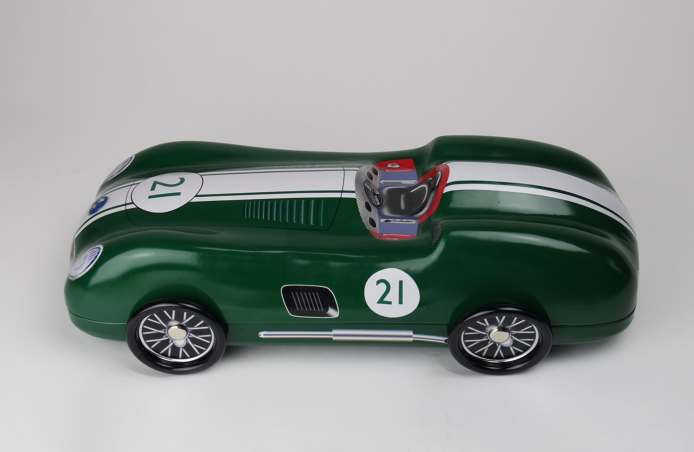 Blechauto Roadster Green No 21