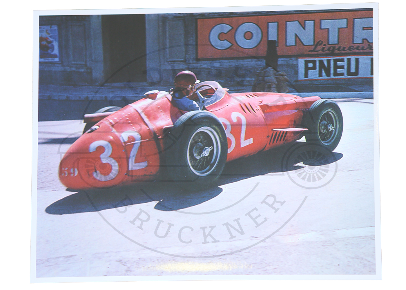Foto Juan Fangio 1957 Grand Prix von Monaco