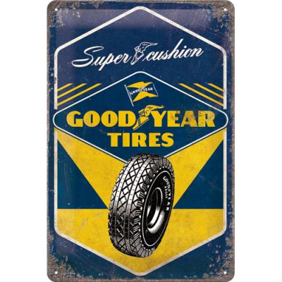 Metallschild Good Year Tyres